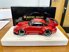AUTOart Rauh-Welt Begriff RWB 993 Porsche Red 1:18 Diecast (Grey Wheels) 78153