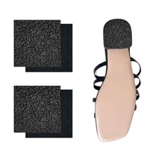 Shoe Heel Repair, Rubber Sole Sheet, 1/4 Inch Thick, Black