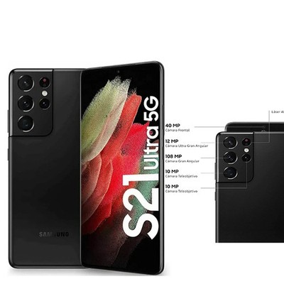 Samsung Galaxy S21 Ultra - 128 GB - Phantom Black (Unlocked) for