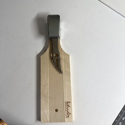 Fish Fillet Board with Clamp, Includes Fish Scaler, Hardwood, 18-inches