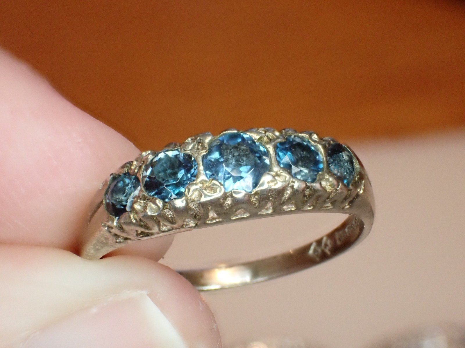 Six Solid Silver rings Including A beautiful Dolp… - image 5