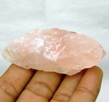 237.40 Ct Natural Pink Morganite Rough Madagascar Uncut Loose Gemstone