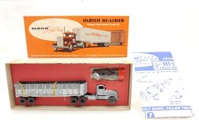 Ulrich Model Kits Hi-Liner HO Scale Kenworth Flat Rack Tractor Trailer 1F1