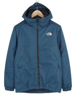 THE NORTH FACE Quest Isolierte Herrenjacke S Blau Mit Kapuze DryVent