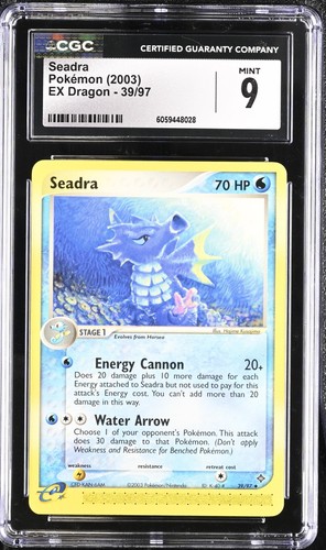 Seadra graded CGC 9 for sale on eBay