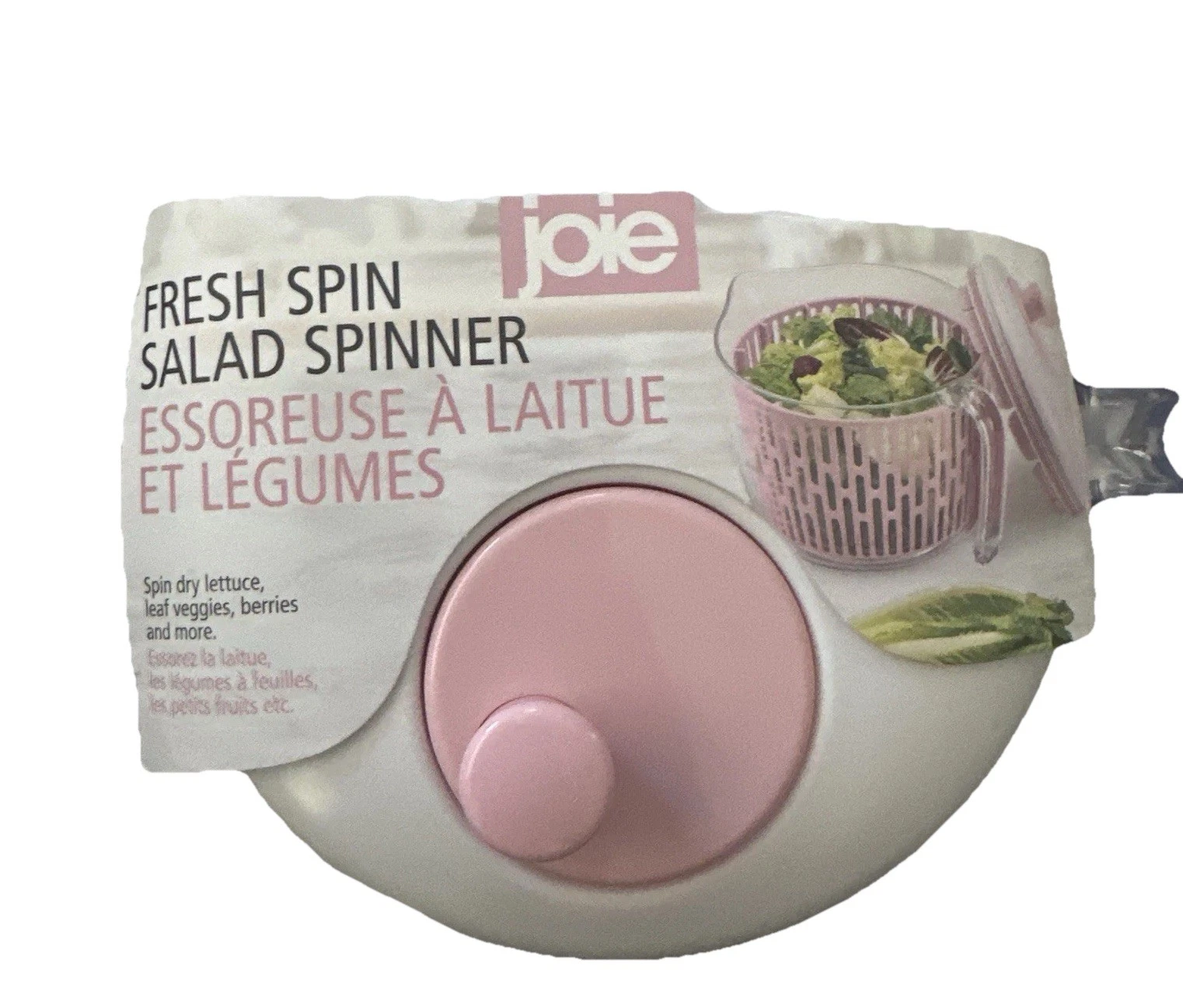 Fresh Spin Salad Spinner PINK
Opens in a new window or tab