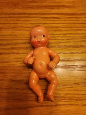 Vintage Kewpie Doll 5'' Celluloid Plastic Irwin USA Moveable Arms and Legs