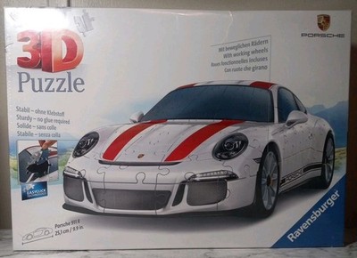Ravensburger 3D Puzzle Porsche 911R New Sealed 