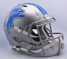 Detroit Lions 2017 to 2023 SPEED Riddell Full Size Replica Football Helmet