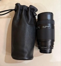 Nikon AF Nikkor 70-210mm f4-5.6 Zoom Lens Excellent Condition Accessories