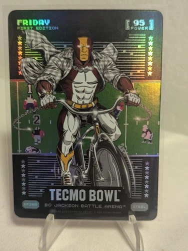 2026 Bo Jackson Battle Arena Tecmo Bowl FRIDAY STEEL Foil BF 285 Deebo SAMUEL