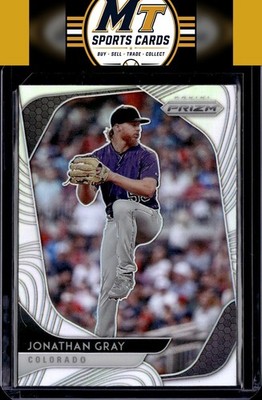 2020 Panini Prizm Jonathan Gray Colorado Rockies