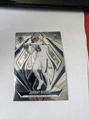 2024 Panini Phoenix Football #206 Johnny Wilson (RC) Eagles Rookie