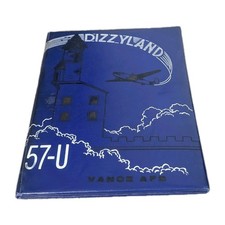 Class 57-u Vance Afb Oklahoma Dizzyland Pilot Training Sqdn 1957 Yearbook