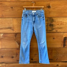 Mother Superior Psychi Stretch Denim The Insider Flood Jeans - Size 27 - 0320AE
