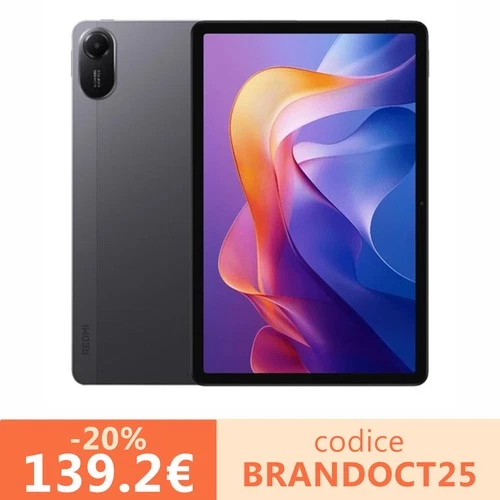 Xiaomi Redmi Pad 2 4G Tablet 8G+256GB Doppia SIM 9000mAh MTK Helio G100-Ultra EU
