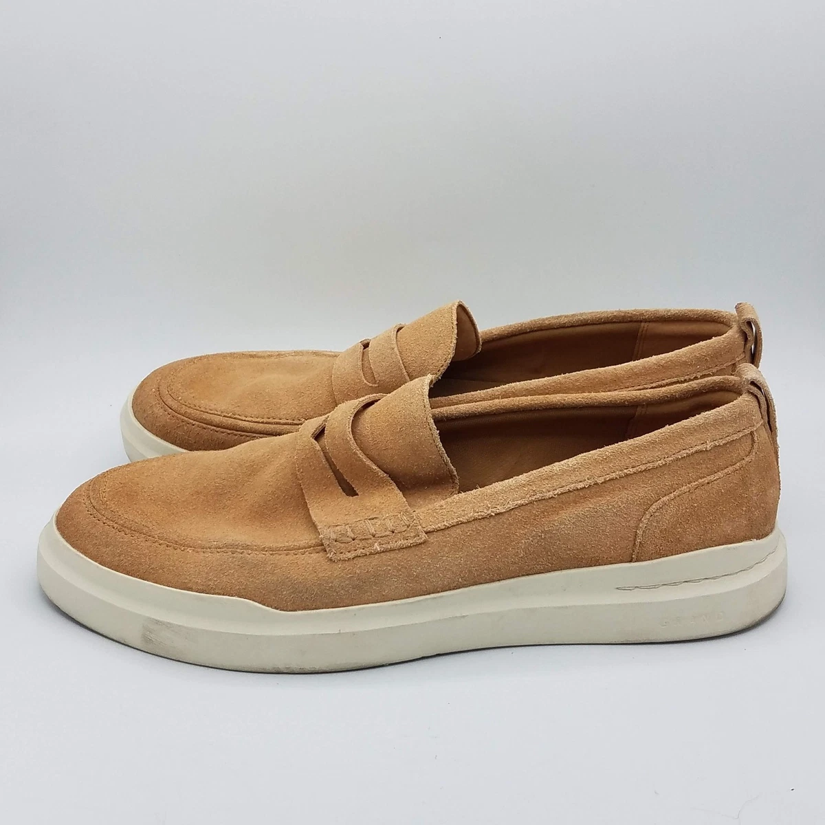 Cole Haan Bit Loafer C07669 Brown Suede Horsebit Lug Sole Mens 9M Cole Haan Grand Men main image 3
