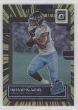 2022 Donruss Optic Rated Rookie Electricity Prizm 42/65 Hassan Haskins #242 1u6