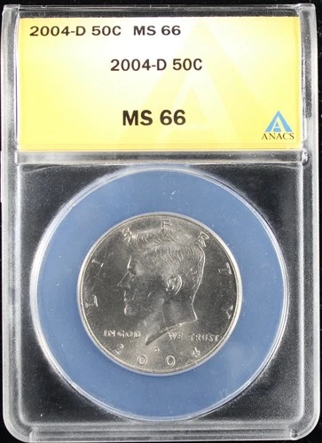 2004-D Kennedy Half Dollar — photo from the most recent tracked eBay sale