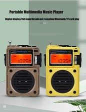 HRD-701 Radio Full Band FM/MW/SW/WB Ricevitore Radio Lettore Musicale *hu