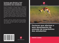 Mwinyi Dunia | Factores Que Afectam O Bom Desempenho Da EmissãO Do EmpréStimo...