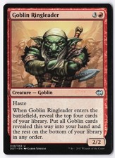 Goblin Ringleader Normal U Duel Decks: Merfolk vs. Goblins 48 LP