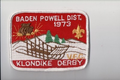 1973 Baden Powell District Klondike Derby patch