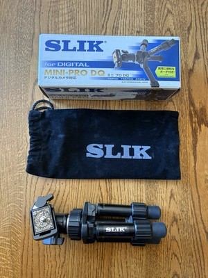 Slik Mini-pro DQ 2 Section Aluminum Tabletop Tripod