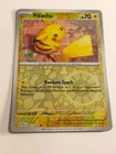 Pokemon TCG Temporal Forces Reverse Holographic Pikachu 051/162 Near Mint