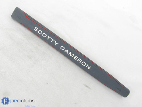Mint! Scotty Cameron Full Contact Gray / Red Putter Grip - 508543