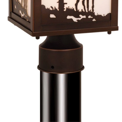 Vaxcel Lighting OP33585 Bronze Bryce 1-Light Outdoor Post Light - Picture 3 of 4