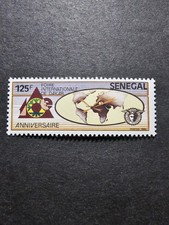 Stamp Senegal International Fair Of Dakar No. 744 New ** Luxury Mnh 1988