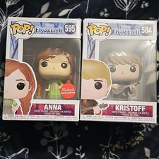 Funko Disney Frozen Anna & Kristoff Michaels Exclusive Vinyl Figures