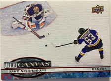 2025-26 Upper Deck - JAKE NEIGHBOURS UD CANVAS #C-10 St Louis Blues