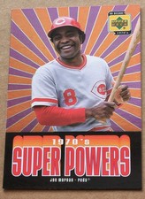 2001 Upper Deck Decade 1970's Super Powers #SP2 Joe Morgan Cincinnati Reds 