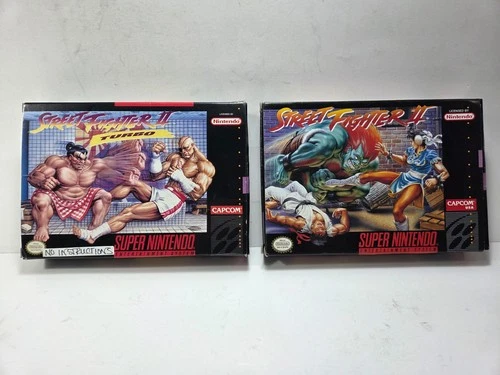Lot of 2 games in boxes  for SNES   WORKING