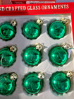 christmas baubles glass vintage