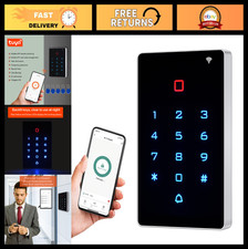 Wireless WiFi Keypad Access Control System 2000 User Passwords, 5 Keyfobs, Wie
