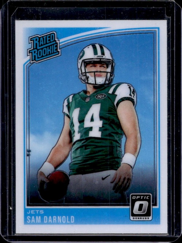 2018 Panini Donruss Optic Sam Darnold RC #151 Jets Rookie
