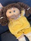Cabbage Patch Kids Doll KT Head Mold 1978/1982 Coleco Brown Hair Pigtails