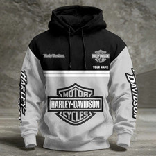 Personalized Harley Racing Davidson 3D Hoodie , Unisex Adults S-5XL