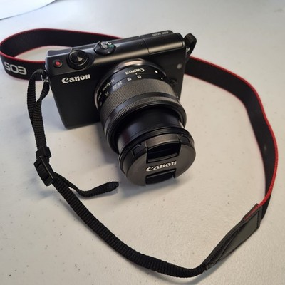 Canon EOS M100 Mirrorless Digital Camera + 15-45mm f/3.5-6.3 IS STM Lens