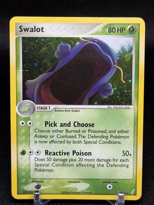 Swalot 11/100 Crystal Guardians Holo