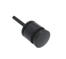 Porte-Verre Support Point En Acier Inoxydable AISI 304 Noir PVD Verre 8-17,52Mm