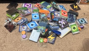 Large Lot Of Pokemon Dice/Accessories sets of Dice New from ETB, UPC, Etc.