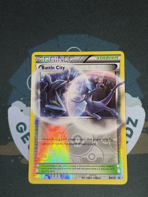 Pokémon TCG BATTLE CITY 2012 Trainer Stadium Black Star Promo BW39 LP+