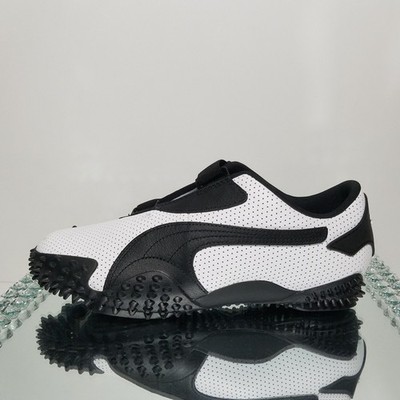 NEW Puma Mostro Perforated Leather Pack Shoes 397331-01 Size 12 White Black Puma Mostro Perforated Leather Pack Shoes 397331-01 Size 12  main image 4