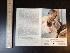 Santino Reliquia Padre Pio da Pietrelcina S. Giovanni Rotondo  - N2.S