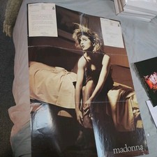 MADONNA Dress You Up VG++ SIRE original 1985 UK Poster Bag Sleeve 12" 