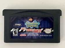SpongeBob SquarePants Lights, Camera, Pants Authentic (GBA, 2005) Tested & Works
